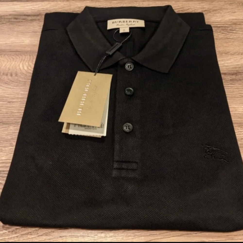 New Burberry polo short Sleeves shirts XXL